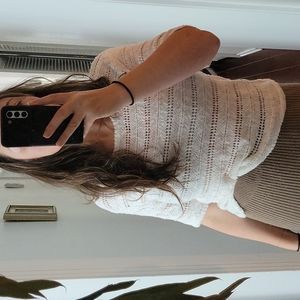 ❗ SOLD ❗ MINKPINK crochet top
